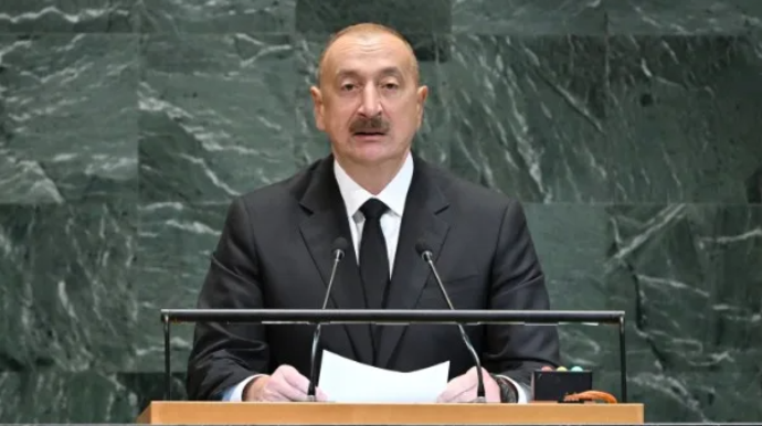 İlham Əliyev Xəzər Ekoloji Sammitində çıxış etdi 