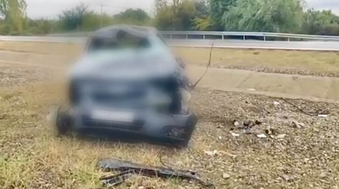 Ucarda ard-arda iki “Chevrolet” qəzaya düşdü - VİDEO