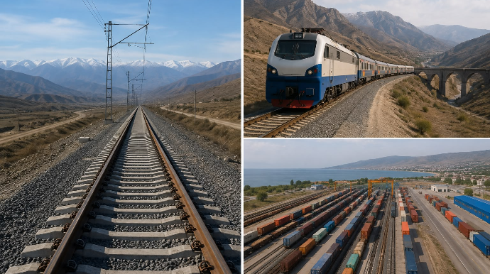 Naxçıvan dəmir yolu Ermənistan sərhədinə çatır: Böyük layihənin DETALLARI 