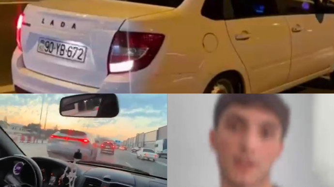 Narkotik istifadən edən sürücü 20 SUTKA HƏBS EDİLDİ - VİDEO   