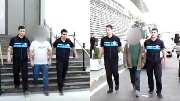 Azərbaycan vətəndaşları Gürcüstandan deportasiya edildilər - VİDEO