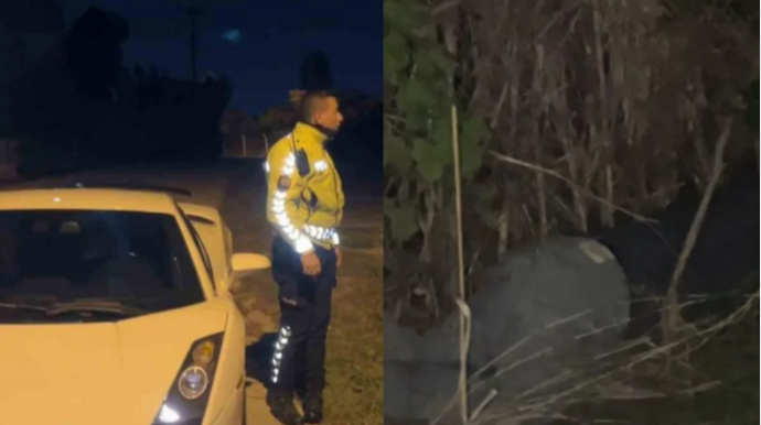 Türkiyədə sürücü "Lamborghini"sini atıb qaçdı: Polis onu kolluqda tapdı - FOTO