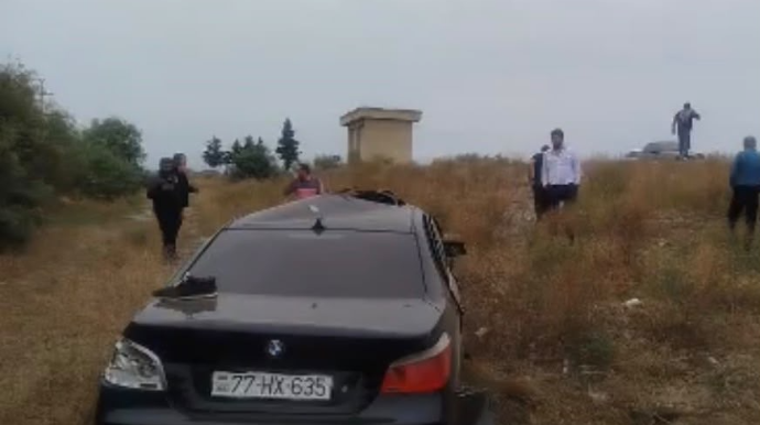 Nasaz avtomobil 2 gəncin həyatına son qoydu - VİDEO