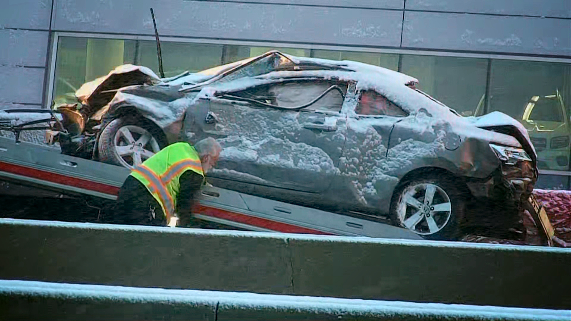 60 avtomobil toqquşdu: 14 nəfər xəsarət aldı - FOTO