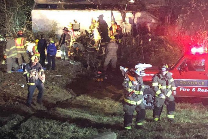 Futbol komandasını daşıyan avtobus qəzaya uğradı: 1 ölü, 40 yaralı - VİDEO