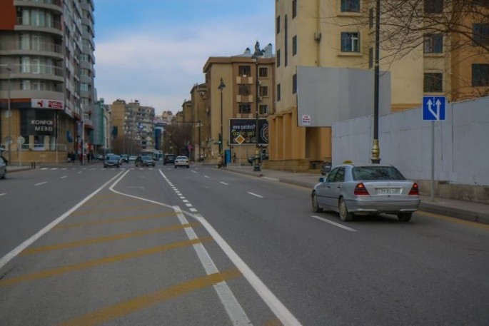 Bakının bəzi küçələrində sıxlıq azaldılıb - FOTO