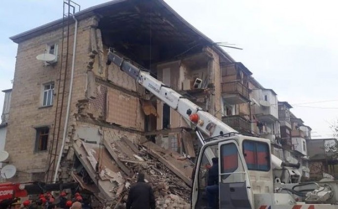 Gəncədə baş verən partlayışla bağlı 2 maddə ilə cinayət işi başlandı