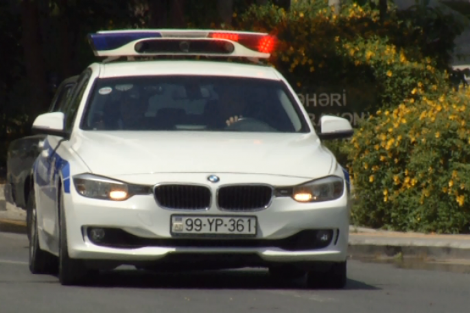 Bakıda yol polisindən nümunəvi addım – VİDEO