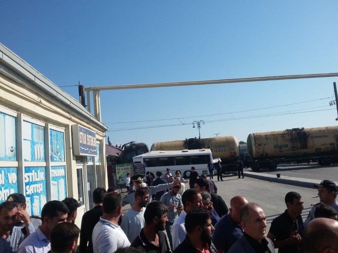 BNA avtobusla qatarın toqquşması ilə bağlı məlumat yayıb