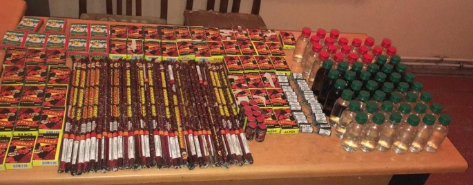 Çayın kənarında pirotexniki vasitə aşkar olunub - FOTO