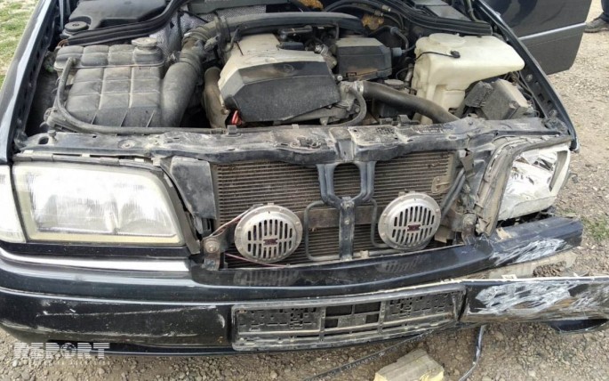 Bakı-Qazax yolunda yol qəzası baş verib - FOTO