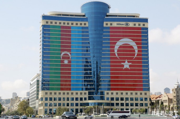 Bakıda bayram paradına hazırlıq işləri yekunlaşıb - FOTOREPORTAJ