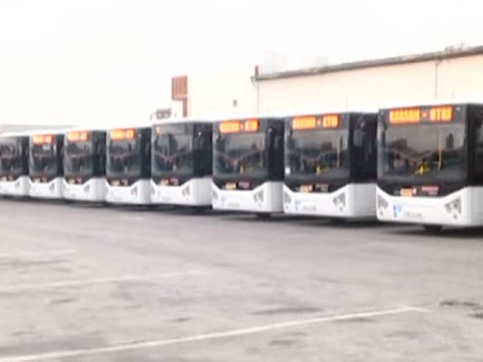 Avtobuslarda sürət məhdudlaşdırılacaq - VİDEO