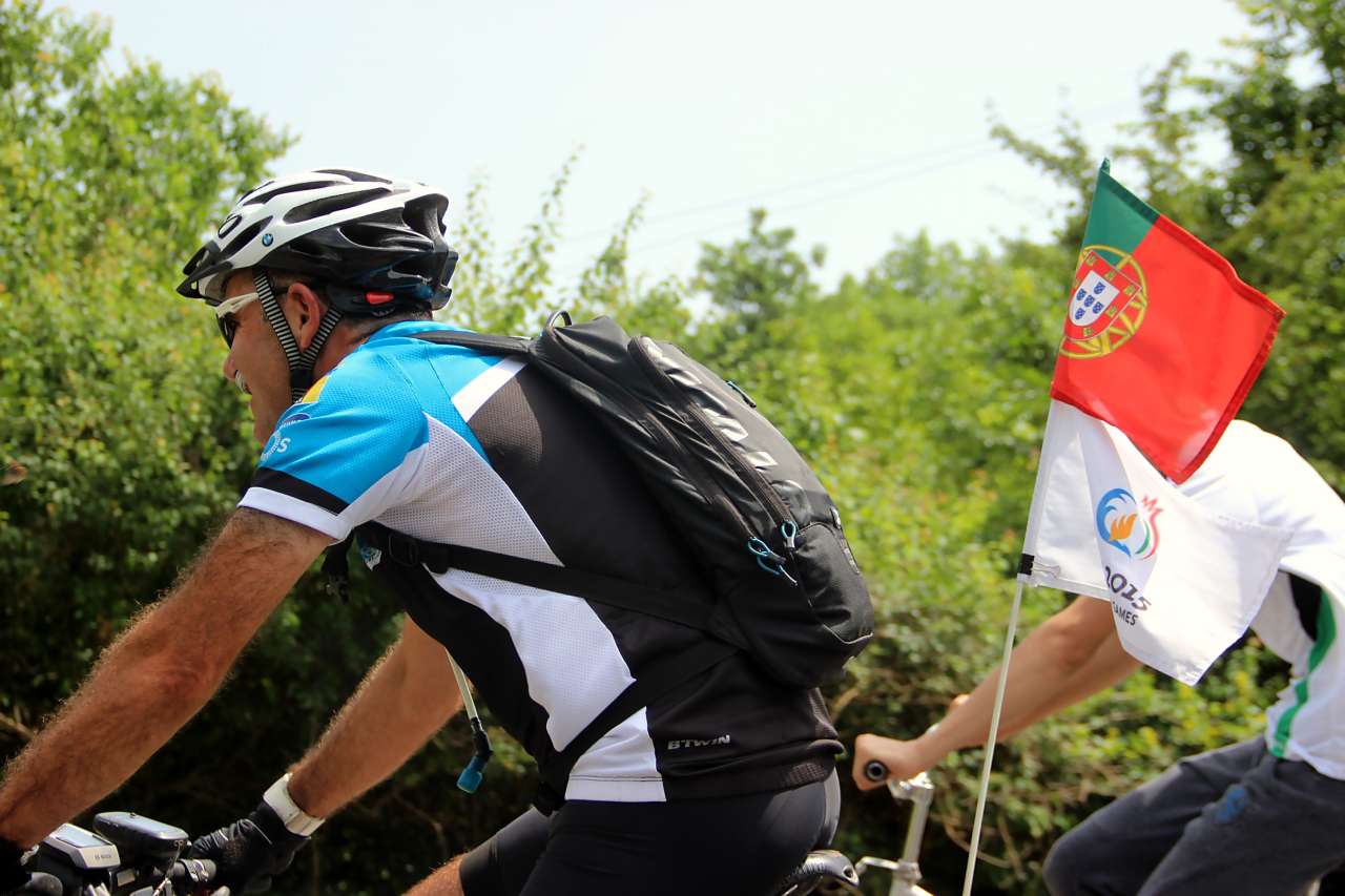 Azərbaycana gəlmək üçün 57 gün velosiped sürdü - FOTOLAR