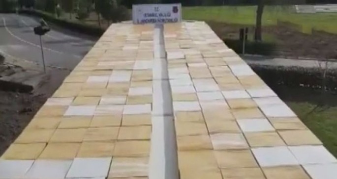 Yük maşınından 500 kilo narkotik maddə aşkarlandı – VİDEO