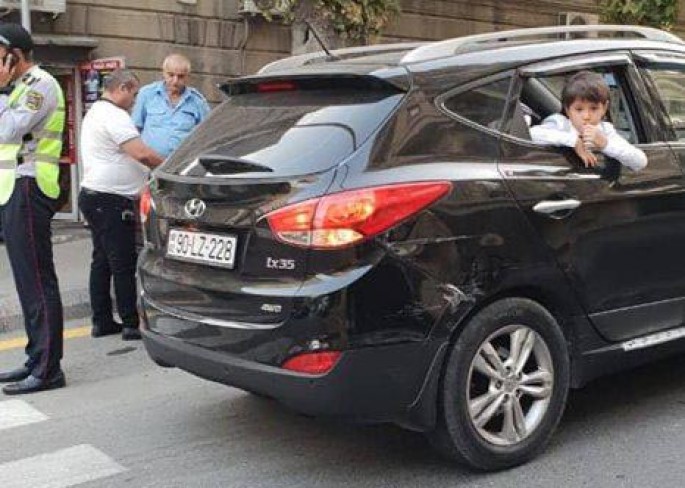 Mətanət İsgəndərlinin gəlini və nəvəsi qəzaya düşdü - FOTO