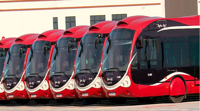 Azərbaycan avtobus idxalını 2 faiz azaldıb 