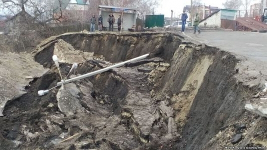 Yağışlar sürüşmə zonalarında vəziyyəti kəskinləşdirib