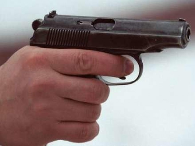 Bakıda "Lukoyl"a oyuncaq tapança ilə basqın - VİDEO