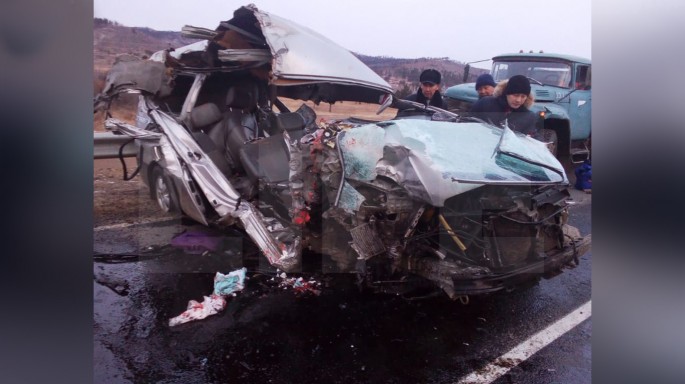 “Hyundai” “Shacman”a çırpılıb, “ZİL-130”la toqquşdu: 7 nəfər öldü - FOTO