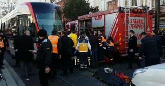  Tramvay piyadaya çırpıldı: piyada həyatını itirdi – FOTO+VİDEO