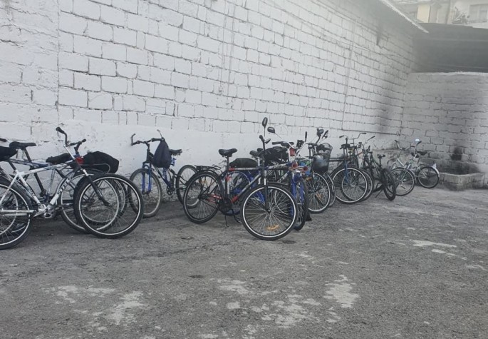 Karantin rejimini pozub velosiped sürən 17 nəfər saxlanıldı