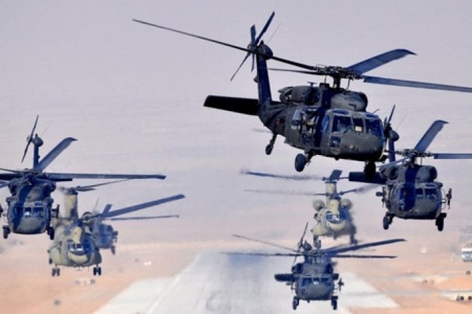 Sərhəddə 76 ədəd döyüş vertolyotu göndərildi