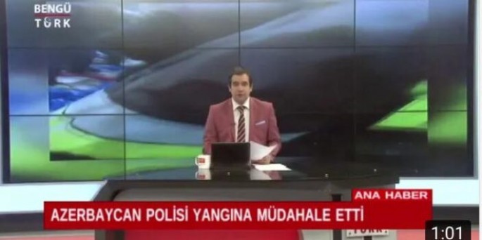 Türkiyənin nüfuzlu kanalları Azərbaycan polisinin bu qəhrəmanlığından danışdı - VİDEO