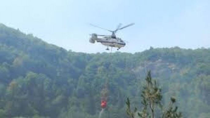 FHN-nin təyyarə və helikopteri hadisə yerinə göndərildi