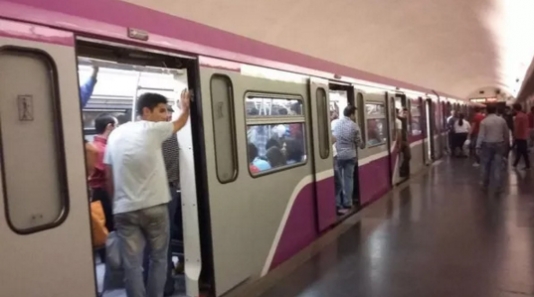 Bakı metrosunda həyəcanlı anlar