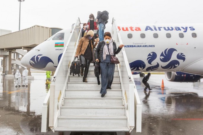 Azərbaycan Türkiyədən 212 vətəndaşını təxliyə etdi - FOTO