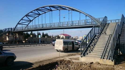 Sakinlərə şad xəbər: Piyada keçidi artıq hazırdır