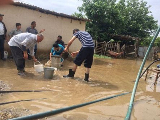 Goranboy kəndləri su altında - FOTO