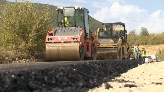 Şamaxıda turizmə təkan verəcək yolun yenidən qurulması yekunlaşır – FOTO + VİDEO