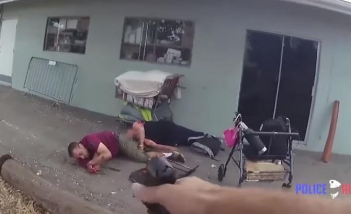 Polis cinayətkarı girovu ilə birgə öldürdü – VİDEO (+23)