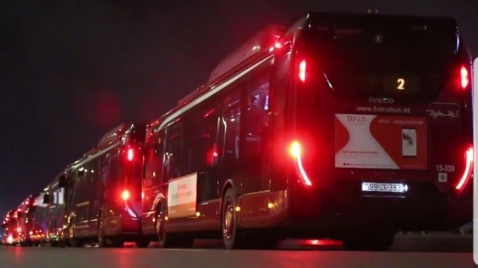 "Qarabağ”-“Arsenal” qarşılaşmasından sonra avtobuslarla 18265 sərnişin daşınıb