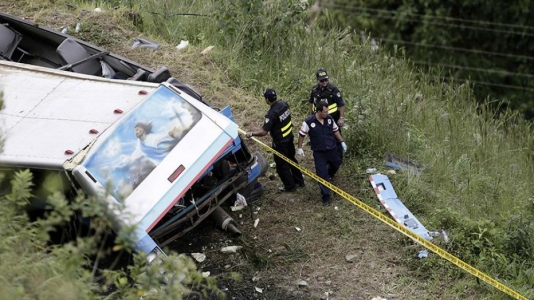 Avtobus qəzasına görə matəm elan olunub