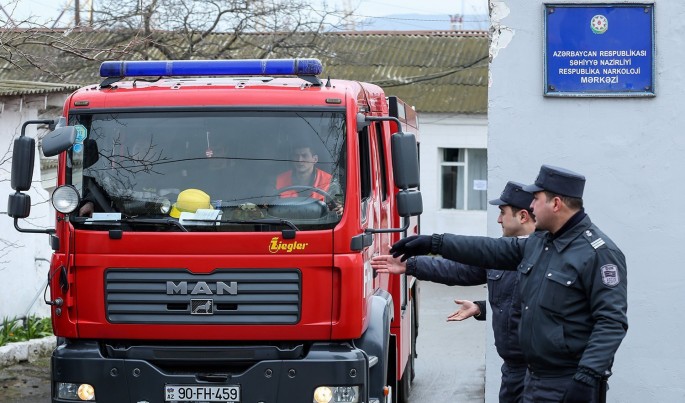 Narkoloji Mərkəzdə müalicə olunan şəxslər yanğınla bağlı ifadə veriblər