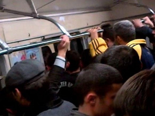 Bakı metrosunda növbəti ajiotaj - Yanğın xəbəri yayıldı