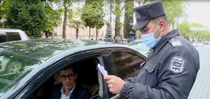 Gəncədə xüsusi karantin rejimini pozanlar cəzalandırılıb - FOTO