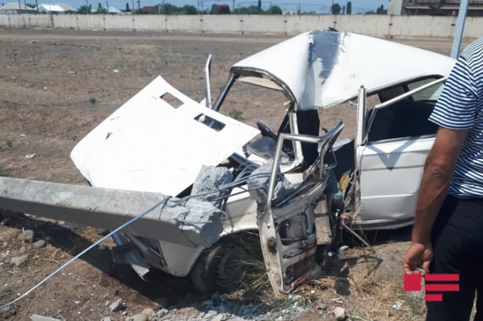 Sumqayıtda baş verən yol qəzasında – 1 ölü, 4 yaralı