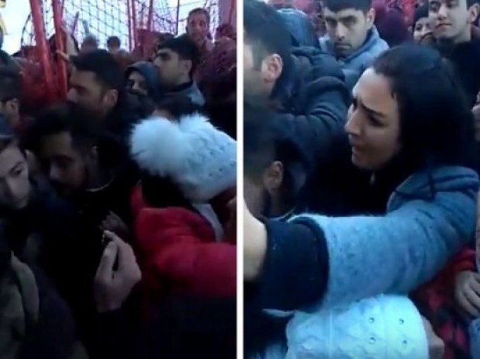 "Şahdağ"da kanat üstündə dava düşdü - "Qışqırmayın uşaq qorxur" - VİDEO