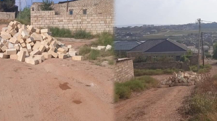 “20-dən çox sakinin yolunu bağlayıb ev tikirlər...” - Polkovnik-leytenant şikayətçidir - FOTO
