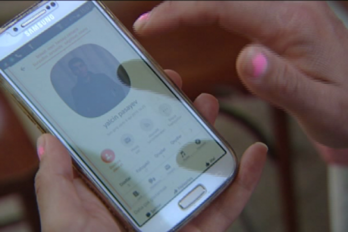 Bakıda qadın əri tərəfindən şantaj edilir - VİDEO