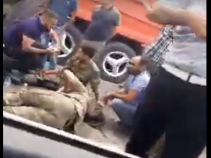 Əsgərlərimizi daşıyan avtomobil qəzaya düşdü - Çoxlu sayda yaralı var  - VİDEO