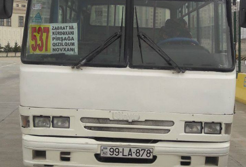 Bu marşrut qanunsuz fəaliyyət göstərir – Xəbərdarlıq edildi - FOTO