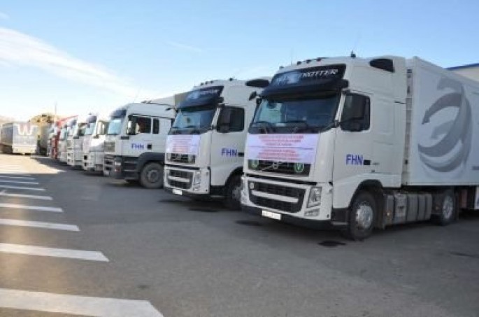 Humanitar yük idxalı 2 dəfə azalıb - Azərbaycana