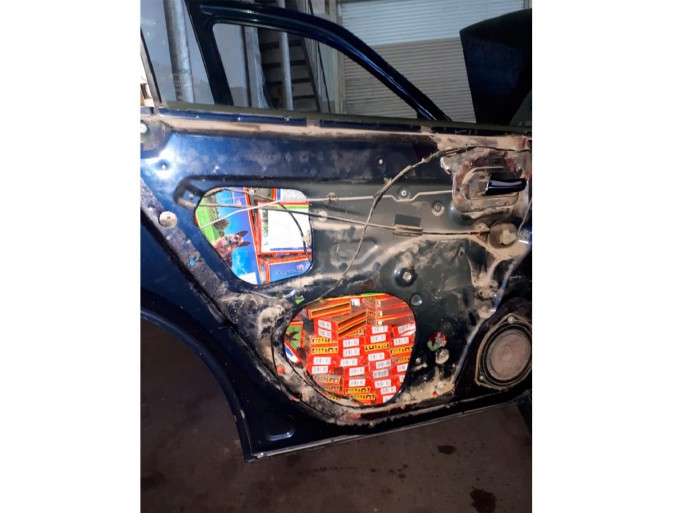 Avtomobildən qanunsuz pirotexniki vasitələr aşkarlanıb