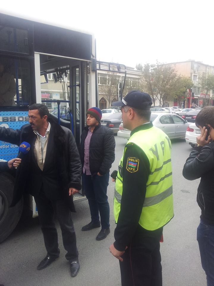 Yol polisi 200 avtobus sürücüsünü cəzalandırdı – REYD - VİDEO