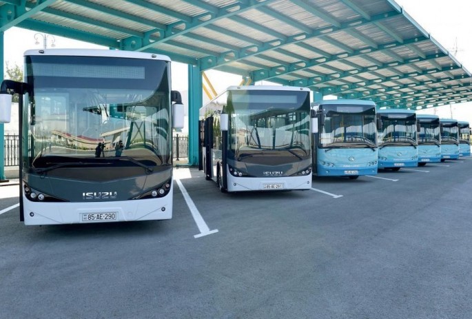 Naxçıvan-Bakı-Naxçıvan avtobusu ilə 2 mindən çox sərnişin daşınıb